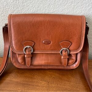 PITTI FIRENZE Luxurious Genuine ITALIAN VEGAN Leather Crossbody Bag - Unique